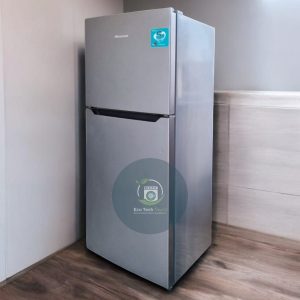 Hisense Fridge - Double, Silver